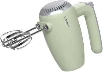 Миксер ручной Vitek VT-HM3002 800Вт фисташковый - купить недорого с доставкой в интернет-магазине