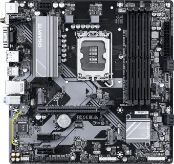 Материнская плата Gigabyte B760M D3HP WIFI6 Soc-1700 Intel B760 4xDDR5 mATX AC`97 8ch(7.1) GbLAN RAID+VGA+HDMI+DP - купить недорого с доставкой в интернет-магазине