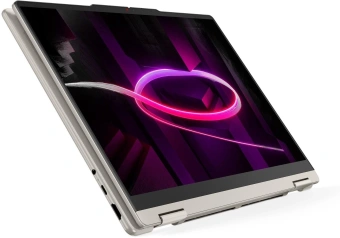 Ноутбук Lenovo Yoga 7 2-in-1 14AGP11 Ryzen AI 7 445 24Gb SSD512Gb AMD Radeon 840M 14" OLED Touch WUXGA (1920x1200) Windows 11 Home beige WiFi BT Cam (83TD0083RK) - купить недорого с доставкой в интернет-магазине
