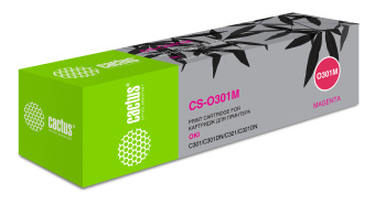 Картридж лазерный Cactus 44973542 CS-O301M 44973542 пурпурный (1500стр.) для Oki C301/321 - купить недорого с доставкой в интернет-магазине
