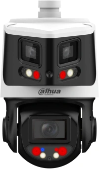 Камера видеонаблюдения IP Dahua PTZ DH-SDT3E410-8P-MB-A-PV1-0280 2.8-2.8мм цв. корп.:белый/черный - купить недорого с доставкой в интернет-магазине