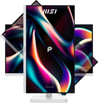 Монитор MSI 27" Pro Max 271PHW E14 белый IPS LED 16:9 HDMI M/M матовая HAS Piv 1000:1 250cd 178гр/178гр 1920x1080 144Hz DP FHD USB 6.4кг - купить недорого с доставкой в интернет-магазине