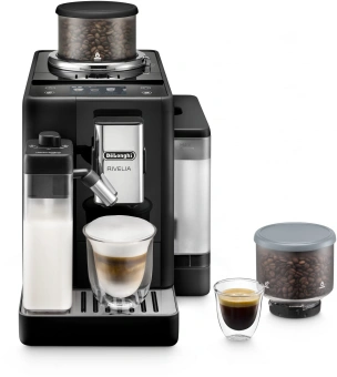 Кофемашина Delonghi EXAM440.35.B 1450Вт черный - купить недорого с доставкой в интернет-магазине