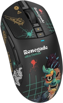 Мышь A4Tech Bloody R72 Ultra Duo черный/рисунок оптическая 20000dpi беспров. USB/USB-C 6but (R72 ULTRA DUO RENEGADEMIDNIGHT) - купить недорого с доставкой в интернет-магазине