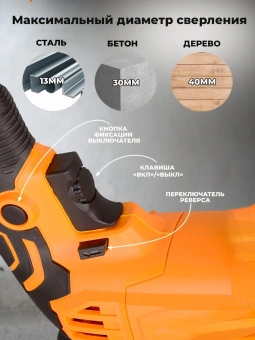 Перфоратор Вихрь П-5А-1000 патрон:SDS-plus уд.:5Дж 1000Вт - купить недорого с доставкой в интернет-магазине