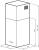 Вытяжка каминная Lex Mono 400 белый управление: кнопочное (1 мотор) - купить недорого с доставкой в интернет-магазине