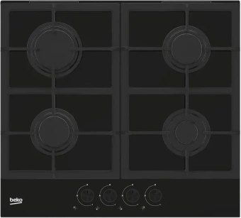 Газовая варочная поверхность Beko HILG 642C5 SB черный - цена, купить или заказать с доставкой в интернет-магазине Газовая варочная поверхность Beko HILG 642C5 SB черный - купить недорого с доставкой в интернет-магазине
