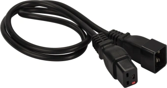 Шнур питания Lanmaster LAN-PP19L/20-5.0-BK C19-C20 проводник.:3x1.5мм2 5м 220В 16А черный - купить недорого с доставкой в интернет-магазине