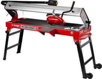 Плиткорез электрический Зубр ЭП-300-1500C 1500Вт красный/черный - купить недорого с доставкой в интернет-магазине