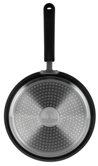Сковорода блинная Rondell Pancake frypan RDA-1408 круглая 22см покрытие: Xylan Plus ручка несъемная (без крышки) черный - купить недорого с доставкой в интернет-магазине
