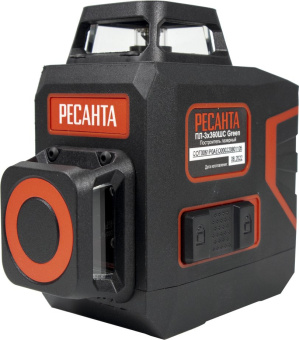 Уровень лазер. Ресанта ПЛ-3Х360ШС Green 2кл.лаз. 550нм цв.луч. зеленый 3луч. (61/10/528) - купить недорого с доставкой в интернет-магазине