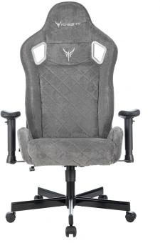 Кресло игровое Knight Outrider LTD серый Light-19 с подголов. крестов. металл - купить недорого с доставкой в интернет-магазине
