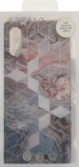 Чехол (клип-кейс) Gresso для Samsung Galaxy A02 Meridian золотистый/синий (GR17AAAE8918) - купить недорого с доставкой в интернет-магазине