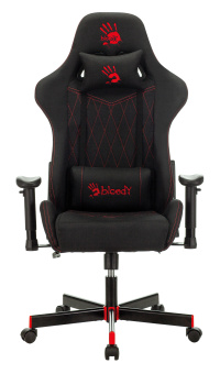 Кресло игровое A4Tech Bloody GC-850 черный ромбик с подголов. крестов. - купить недорого с доставкой в интернет-магазине