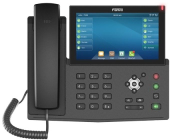 Телефон IP Fanvil X7A черный - купить недорого с доставкой в интернет-магазине