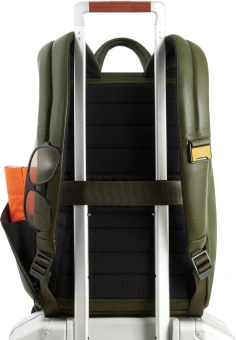 Рюкзак мужской Piquadro Russel CA6767W137/VE2 хаки натур.кожа - купить недорого с доставкой в интернет-магазине