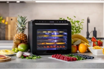 Сушка для фруктов и овощей Gorenje FDK600DB 5под. 600Вт черный - купить недорого с доставкой в интернет-магазине