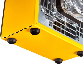 Тепловая пушка электрическая Ballu BHP-ME-2 2000Вт желтый/черный - купить недорого с доставкой в интернет-магазине