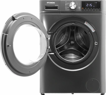 Стиральная машина Hyundai WMA8407 класс: A+++ загр.фронтальная макс.:8кг темно-серый инвертор - купить недорого с доставкой в интернет-магазине