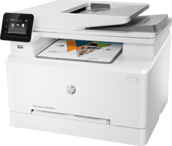 МФУ лазерный HP Color LaserJet Pro M283fdw (7KW75A) A4 Duplex Net WiFi белый - купить недорого с доставкой в интернет-магазине
