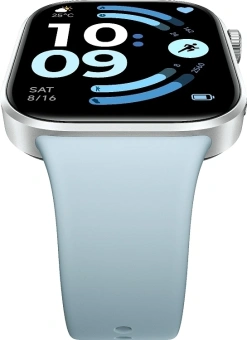 Смарт-часы Xiaomi Redmi Watch 6 2.07" AMOLED корп.серебристый рем.голубой разм.брасл.:135-205мм (BHR08CWGL) - купить недорого с доставкой в интернет-магазине