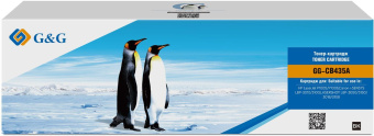 Картридж лазерный G&G GG-CB435A черный (1500стр.) для HP LJ P1005/P1006 - купить недорого с доставкой в интернет-магазине
