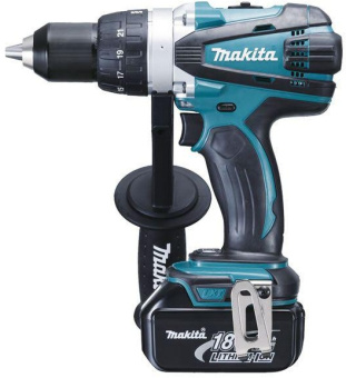 Дрель-шуруповерт Makita DDF458RFE аккум. патрон:быстрозажимной (кейс в комплекте) - купить недорого с доставкой в интернет-магазине
