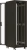 Шкаф коммутационный Hyperline (TTBR-4268-DD-RAL9004) напольный 42U 600x800мм пер.дв.перфор. задн.дв.перфор. 2 бок.пан. 800кг черный 710мм 2055мм IP20 сталь - купить недорого с доставкой в интернет-магазине