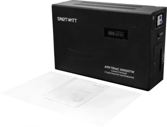Стабилизатор напряжения Smartwatt AVR Triac 10000TW 10000ВА черный - купить недорого с доставкой в интернет-магазине