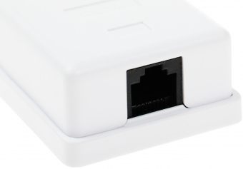 Розетка Lanmaster TWT-SM1-45-WHRJ45 1 кат.5E бел. (упак.:1шт) - купить недорого с доставкой в интернет-магазине