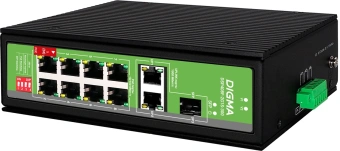 Коммутатор Digma DSP408F-2G1S-300 (L2) 8x100Мбит/с 2x1Гбит/с 1SFP 8PoE 8PoE+ 1PoE++ 300W неуправляемый - цена, купить или заказать с доставкой в интернет-магазине Коммутатор Digma DSP408F-2G1S-300 (L2) 8x100Мбит/с 2x1Гбит/с 1SFP 8PoE 8PoE+ 1PoE++ 300W неуправляемый - купить недорого с доставкой в интернет-магазине