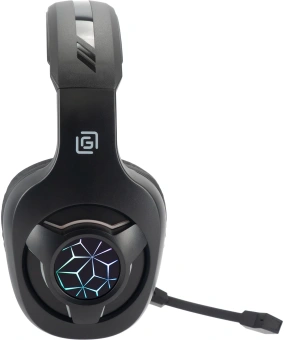 Наушники с микрофоном Оклик HS-L575G черный мониторные BT оголовье (1895253) - купить недорого с доставкой в интернет-магазине