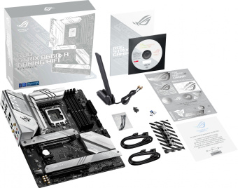 Материнская плата Asus ROG STRIX B660-A GAMING WIFI Soc-1700 Intel B660 4xDDR5 ATX AC`97 8ch(7.1) 2.5Gg RAID+HDMI+DP - купить недорого с доставкой в интернет-магазине