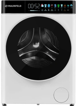 Стиральная машина Maunfeld MFWD1295WH05 класс: B загр.фронтальная макс.:9кг (с сушкой) белый инвертер - купить недорого с доставкой в интернет-магазине