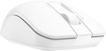 Мышь A4Tech Fstyler FB12S белый оптическая 1200dpi silent беспров. BT/Radio USB 2but (FB12S USB WHITE) - купить недорого с доставкой в интернет-магазине