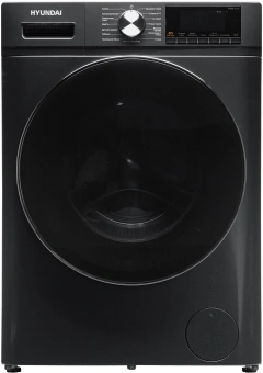 Стиральная машина Hyundai WFD9403 класс: B загр.фронтальная макс.:10кг (с сушкой) темно-серый инвертер - купить недорого с доставкой в интернет-магазине