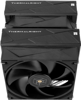 Устройство охлаждения(кулер) Thermalright Royal Pretor 130 Soc-AM5/AM4/1200/1700/1851 серебристый/черный 4-pin 29.4dB Al+Cu Ret (RP130) - купить недорого с доставкой в интернет-магазине