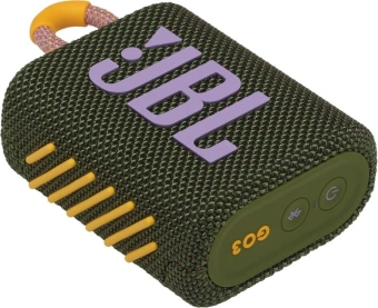 Колонка порт. JBL GO 3 зеленый 4.2W 1.0 BT (JBLGO3GRN) - купить недорого с доставкой в интернет-магазине