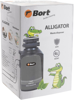 Измельчитель Bort Alligator Plus 750Вт черный - купить недорого с доставкой в интернет-магазине