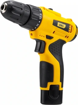 Дрель-шуруповерт Deli DL-DZ12-E1A1 аккум. патрон:быстрозажимной (кейс в комплекте) - купить недорого с доставкой в интернет-магазине