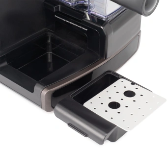 Кофеварка рожковая Vitek VT-1517 SR 1238Вт серый - купить недорого с доставкой в интернет-магазине