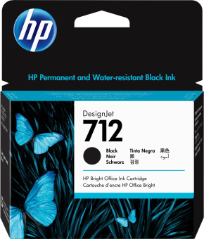 Картридж струйный HP 712 3ED71A черный (80мл) для HP DJ Т230/630 - купить недорого с доставкой в интернет-магазине