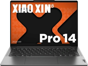 Ноутбук Lenovo Xiaoxin pro14 IRH8 Core i7 13620H 16Gb SSD1Tb Intel Iris Xe graphics 14" IPS 2.8K (2880x1800) Windows 11 trial (для ознакомления) Home grey WiFi BT Cam - купить недорого с доставкой в интернет-магазине