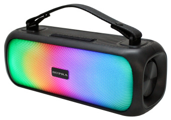 Аудиомагнитола Supra BTS-690 черный 40Вт MP3 FM(dig) USB BT microSD - купить недорого с доставкой в интернет-магазине