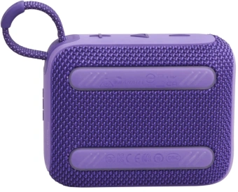 Колонка порт. JBL Go 4 фиолетовый 4.2W 1.0 BT 850mAh (JBLGO4PUR) - купить недорого с доставкой в интернет-магазине