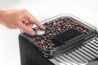Кофемашина Delonghi Eletta Explore ECAM450.65.G 1450Вт черный - купить недорого с доставкой в интернет-магазине
