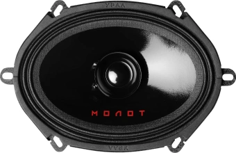 Колонки автомобильные Ural Молот АС-М57 (без решетки) 180Вт 93дБ 4Ом 13x18см (5x7дюйм) (ком.:2кол.) широкополосные однополосные - купить недорого с доставкой в интернет-магазине