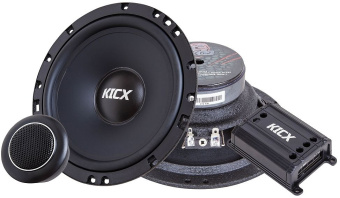 Колонки автомобильные Kicx RX 6.2 250Вт 92дБ 4Ом 16см (6.5дюйм) (ком.:2кол.) компонентные двухполосные - купить недорого с доставкой в интернет-магазине