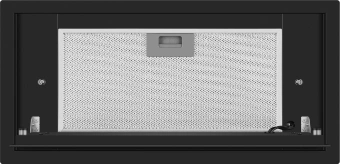 Вытяжка встраиваемая Weissgauff Quadra 600 Touch черный управление: сенсорное (1 мотор) - купить недорого с доставкой в интернет-магазине