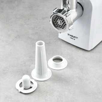 Мясорубка Scarlett SC-MG45M20 1800Вт белый - купить недорого с доставкой в интернет-магазине